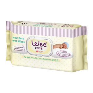 دستمال مرطوب درب دار پوست حساس 63 برگی وی کر