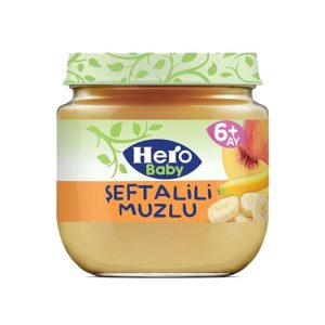 پوره سیب ، موز و هلو هیروبیبی