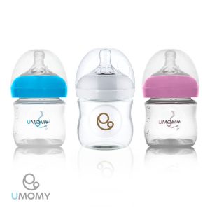 شیشه شیر دهانه عریض پروپیلن 125 میل یومامی