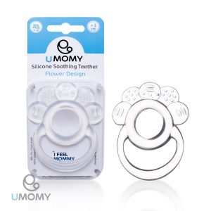 دندانگیر سیلیکونی طرح گل یومامی