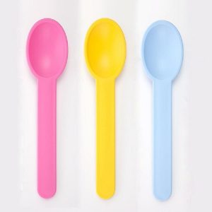 قاشق غذاخوری کودک رنگین کمان سه عددی یومامی