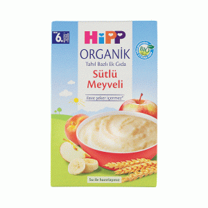 سرلاک ارگانیک میوه به همراه شیر هیپ