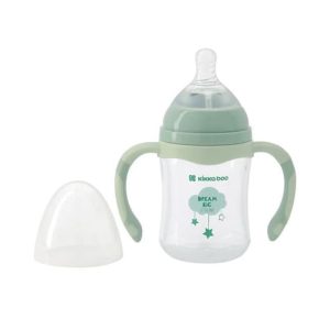 شیشه شیر 180 میل آنتی کولیک +3 ماه طلقی کیکابو