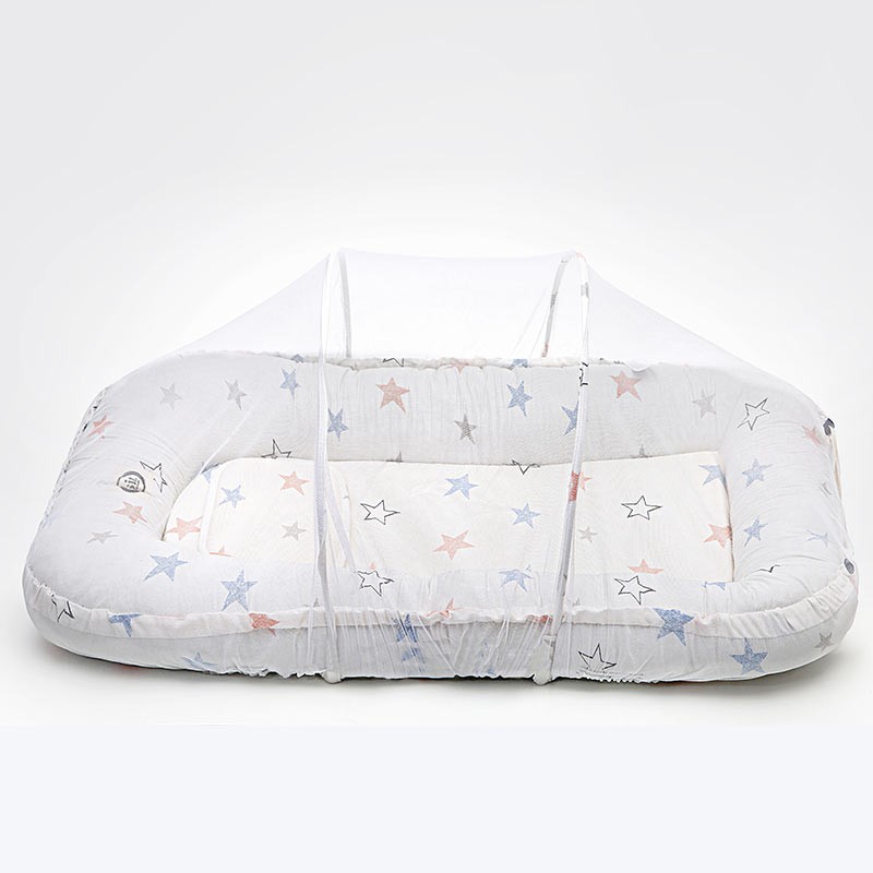 پشه-بند-تشک-دار-نوزاد-طرح-کهکشان-ستاره-ایسیز-isiz پشه بند تشک دار نوزاد طرح کهکشان ستاره ایسیز isiz