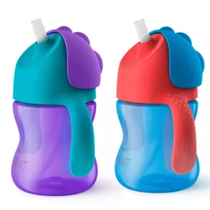 لیوان نی دار +9ماه 200 میل دسته دار فیلیپس اونت