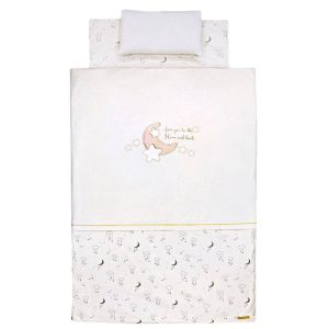 سرویس خواب کودک 3 تکه طرح ماه طلایی ایسیز