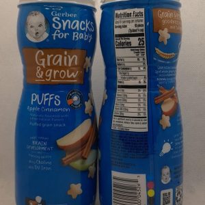 پاف +8 ماه گربر با طعم سیب و دارچین