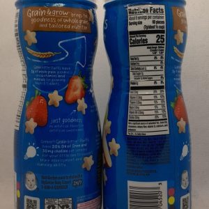 پاف +8 ماه گربر با طعم سیب و توت فرنگی و تمشک