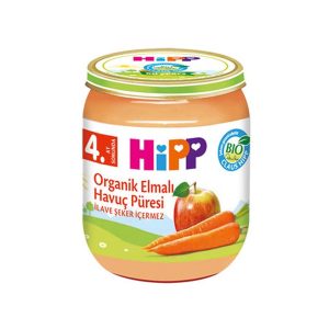 پوره میوه 125 گرمی هیپ با طعم سیب هویج