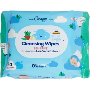 دستمال مرطوب کانواس 20 برگی