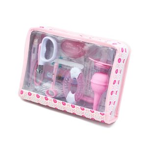 ست بهداشتی و حمام کودک 21 تیکه صورتی سامر