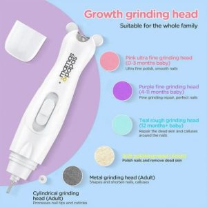 سوهان برقی و ناخن گیر ماماس و پاپاس