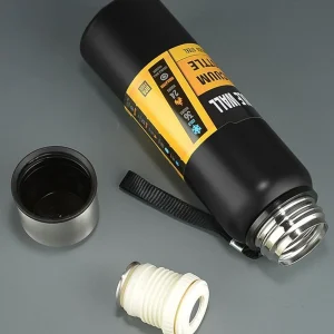 فلاسک استیل 750 میل مشکی