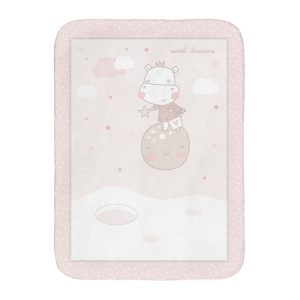 پتو سایز 80*110 کیکابو طرح اسب آبی