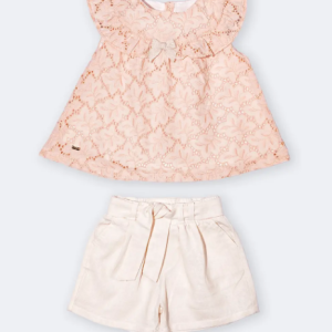 بلوز و شلوارک دخترانه سارینا ایندیگو 14131