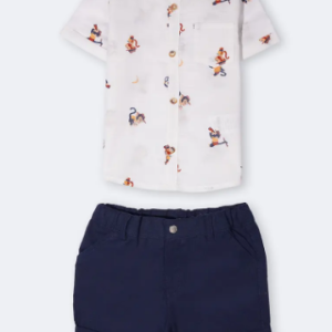 بلوز و شلوارک پسرانه آرتور ایندیگو 142351