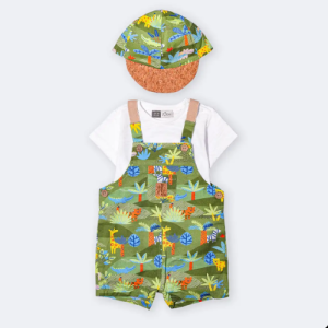 دوبندی و تی شرت پسرانه زو ایندیگو 14201