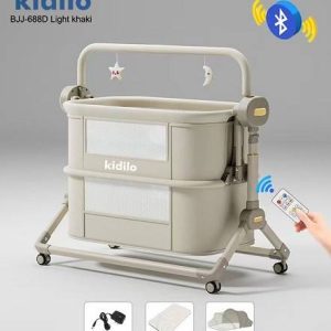 تخت کنار مادر برقی کیدیلو مدل BJJ-688D خاکی روشن